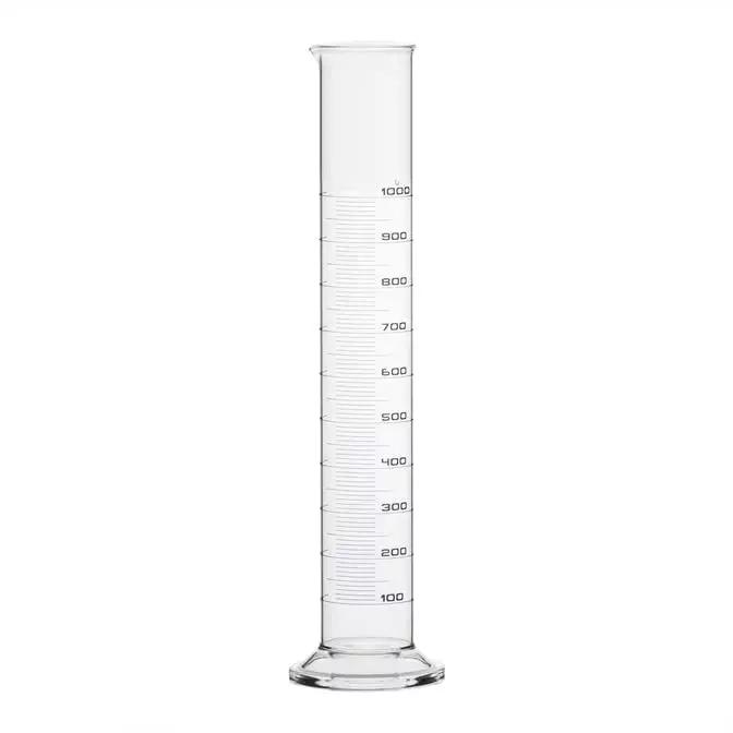 1 L Graduated Cylinder Glass Laboratory Measuring Cylinder - View 1