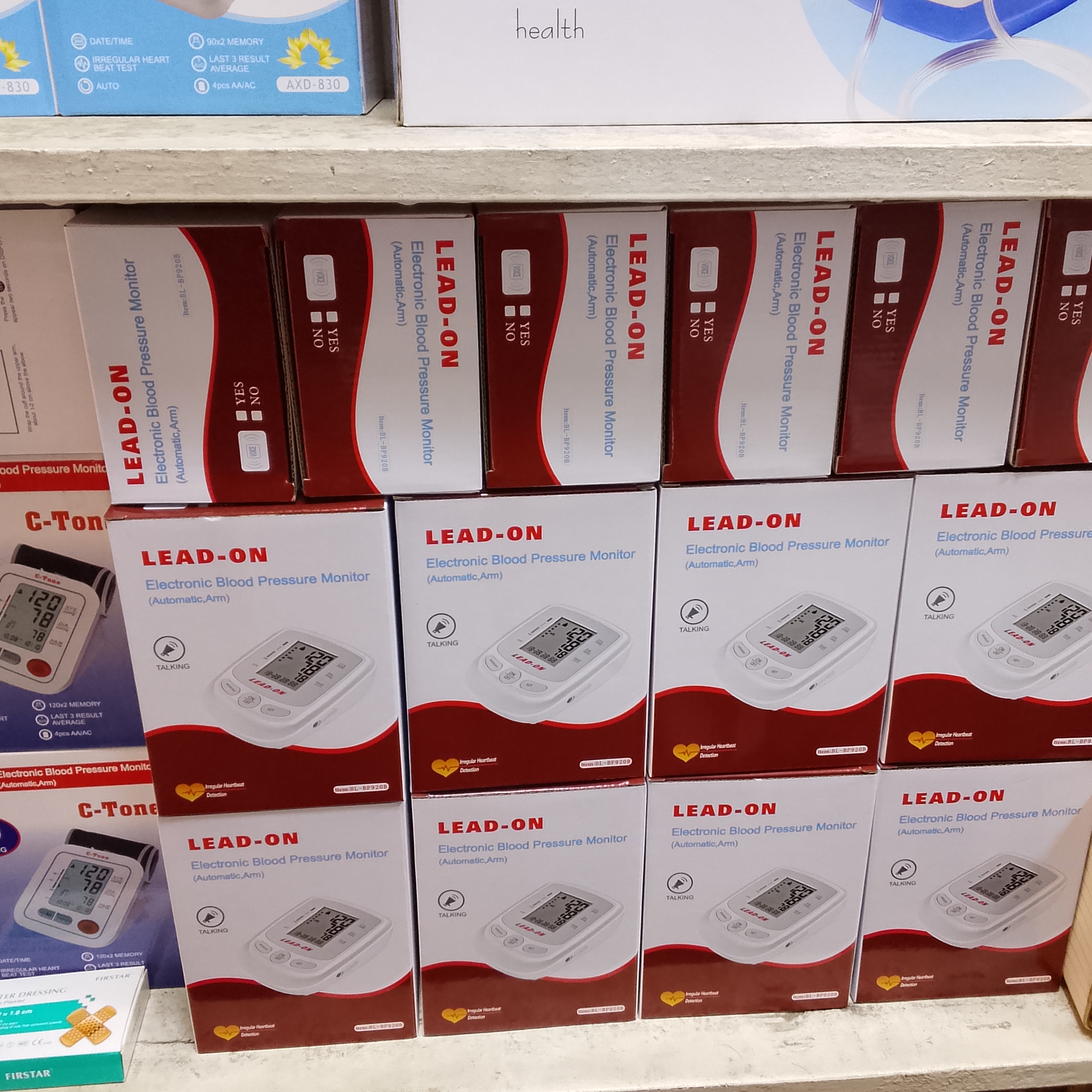 Lead-On Blood Pressure Monitor angle 2