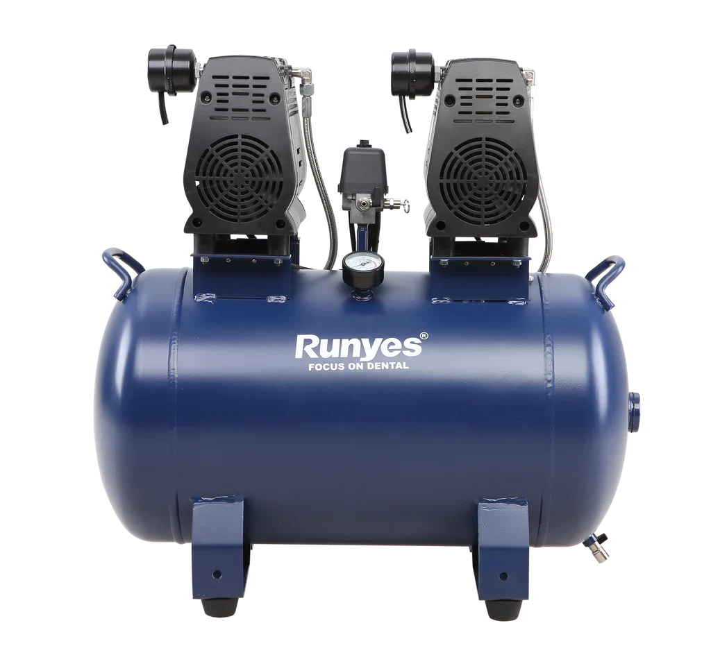 Runyes GIANT-35 Oil-Free Dental Air Compressor – 50L