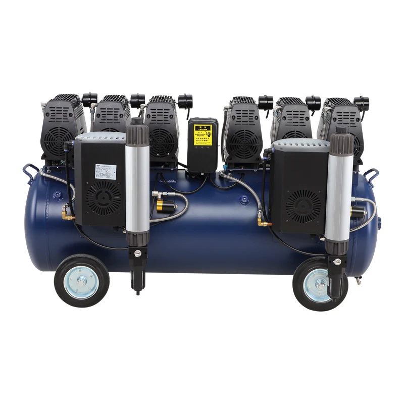 Runyes GIANT-55 Oil-Free Dental Air Compressor with Dryer – Up to 12 Chairs