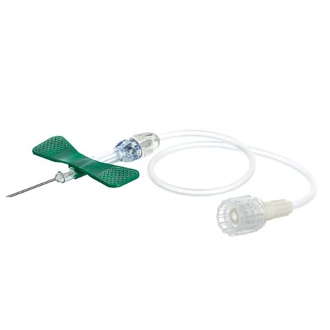21G Scalp Vein Set – Sterile Butterfly Needle with Tubing - View 1