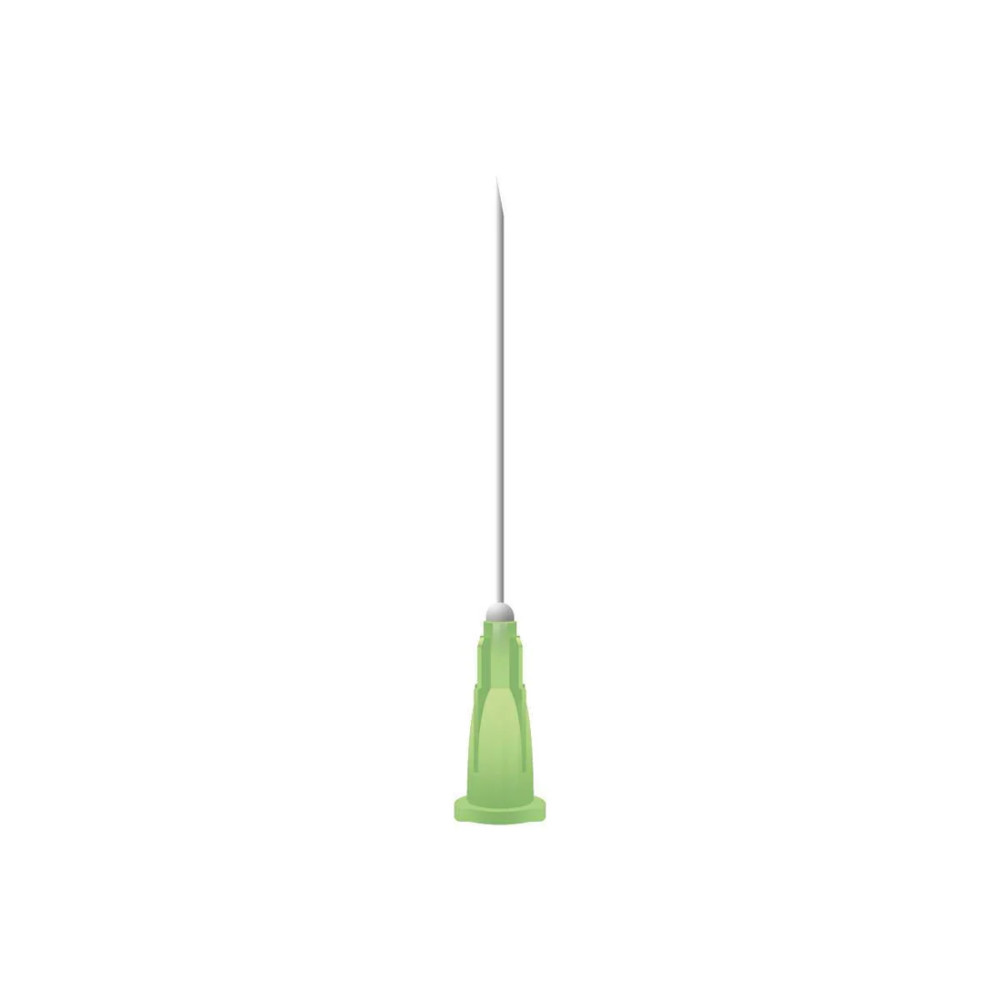 21G Sterile Disposable Hypodermic Needle – Green - View 1