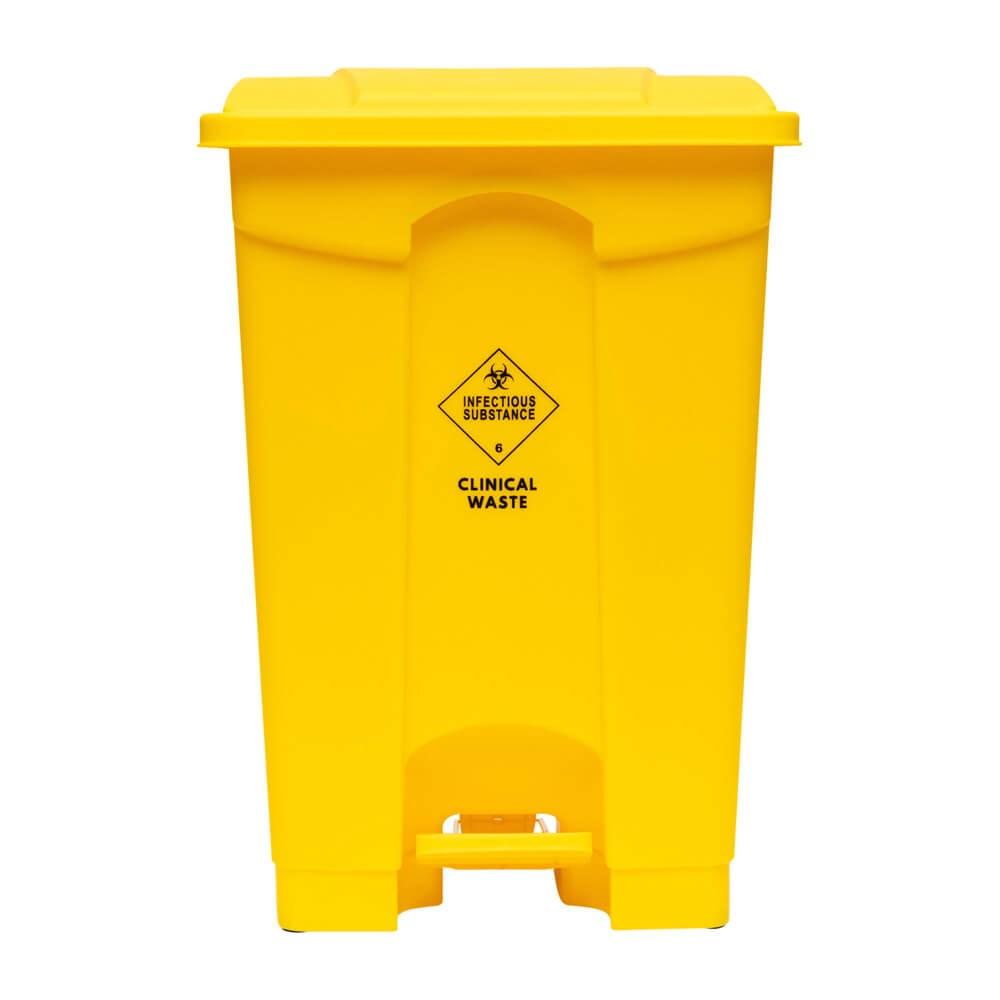 24-Litre Yellow Clinical Waste Bin OP-41202430 – Medical Waste Container