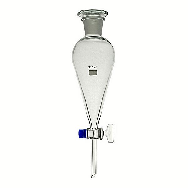 250 mL Separating Funnel Glass Laboratory Separation Funnel - View 1