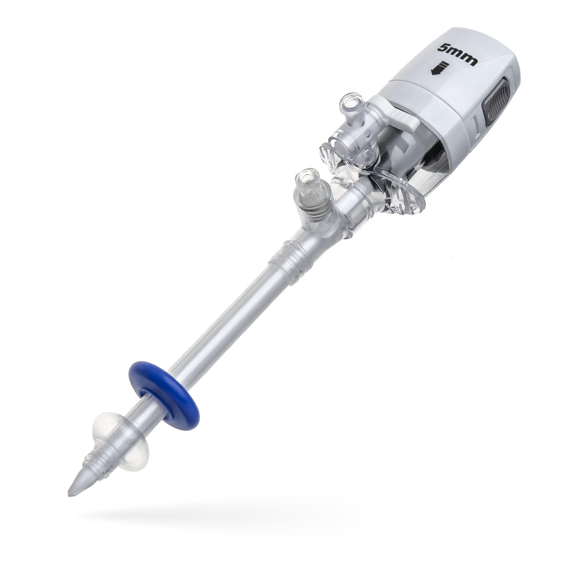 5mm Laparoscopic Trocar with Anti-Leak Sealing System