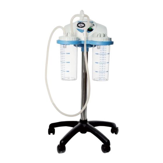 A-2S Portable Suction Unit with Trolley – 2L - View 1