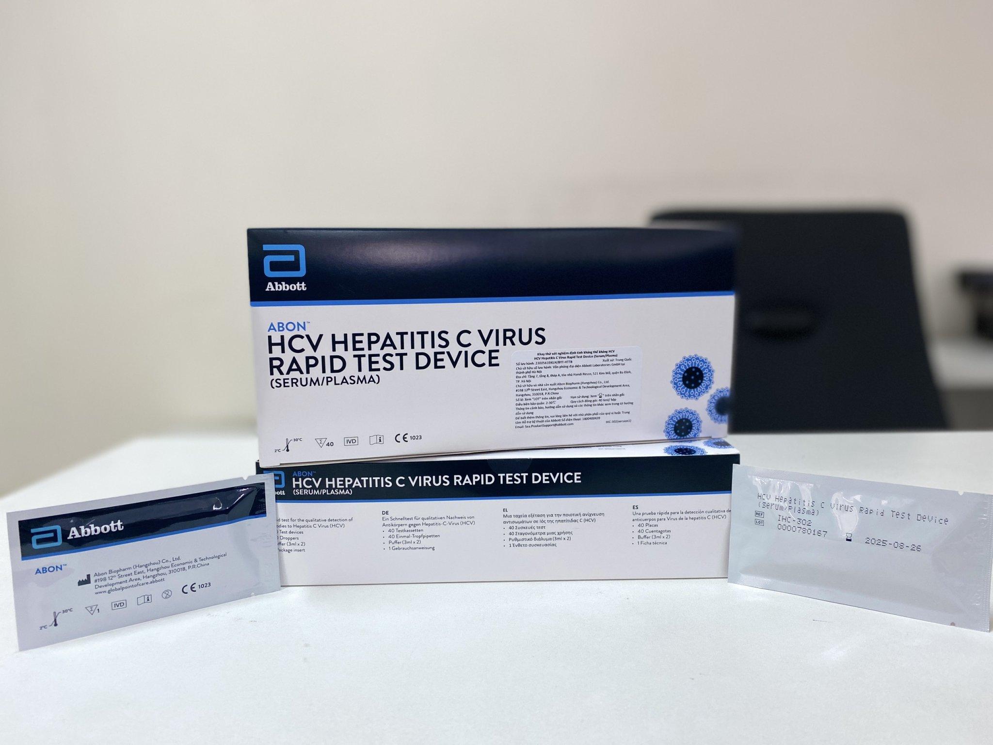 ABON HCV Hepatitis C Rapid Test by Abbott