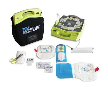 ZOLL AED Plus Automated External Defibrillator with Real CPR Help angle 2