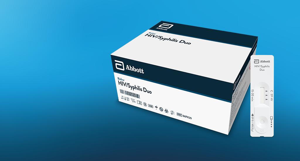 Abbott Bioline HIV/Syphilis Duo Rapid Test 25 Tests