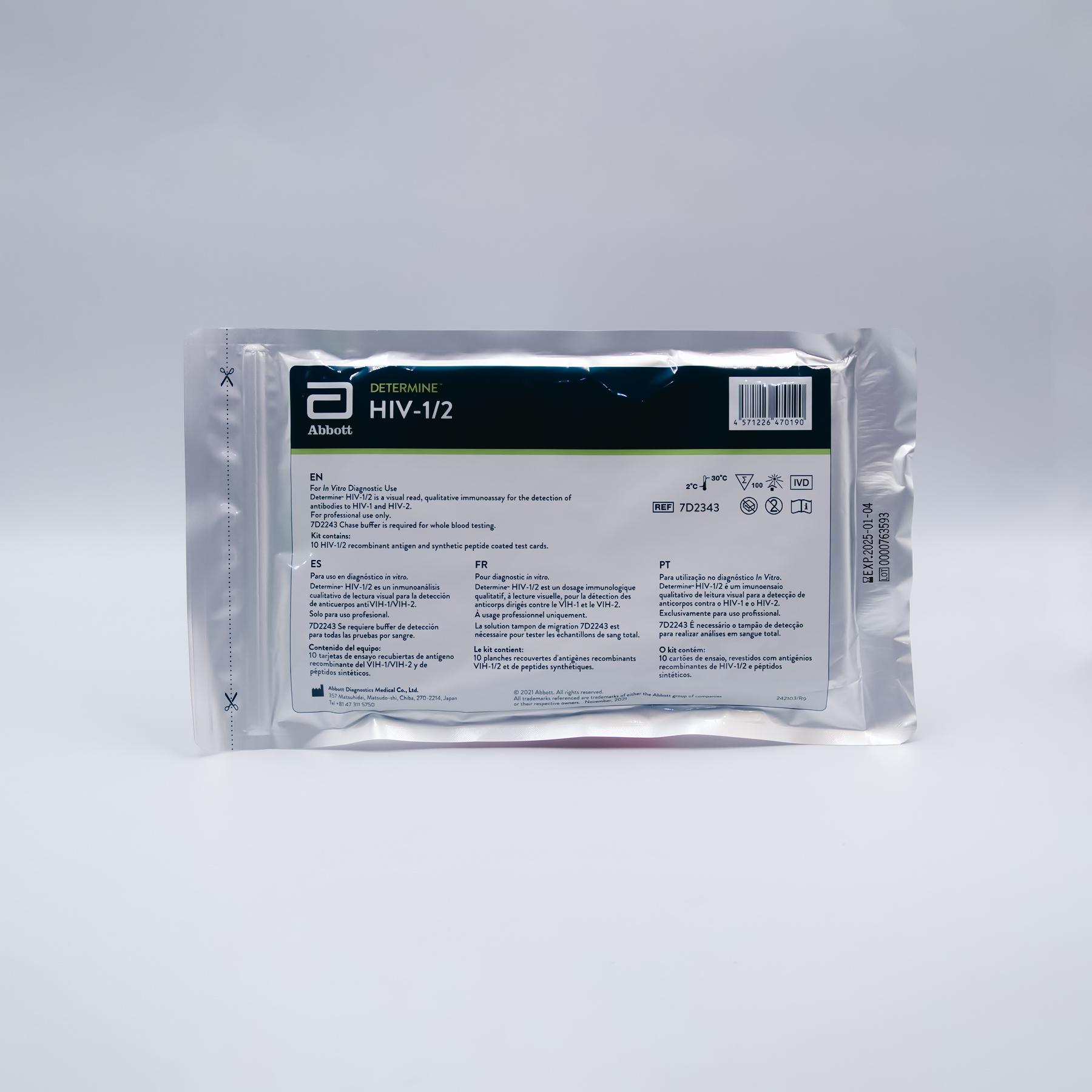 Abbott Determine™ HIV-1/2 Rapid Antibody Test
