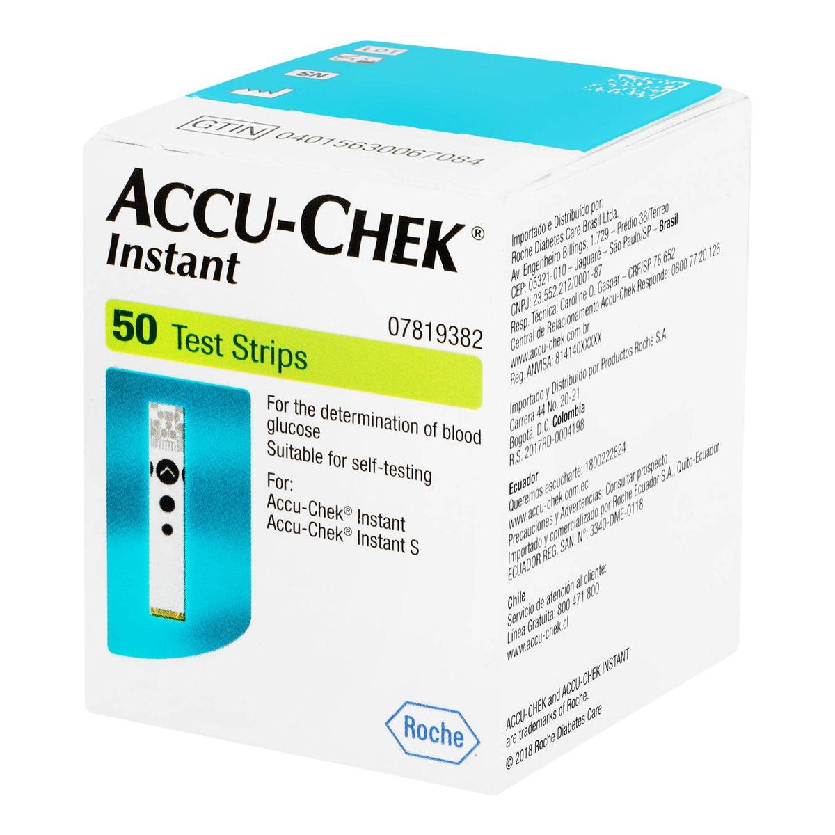 Accu-Chek Instant Blood Glucose Test Strips