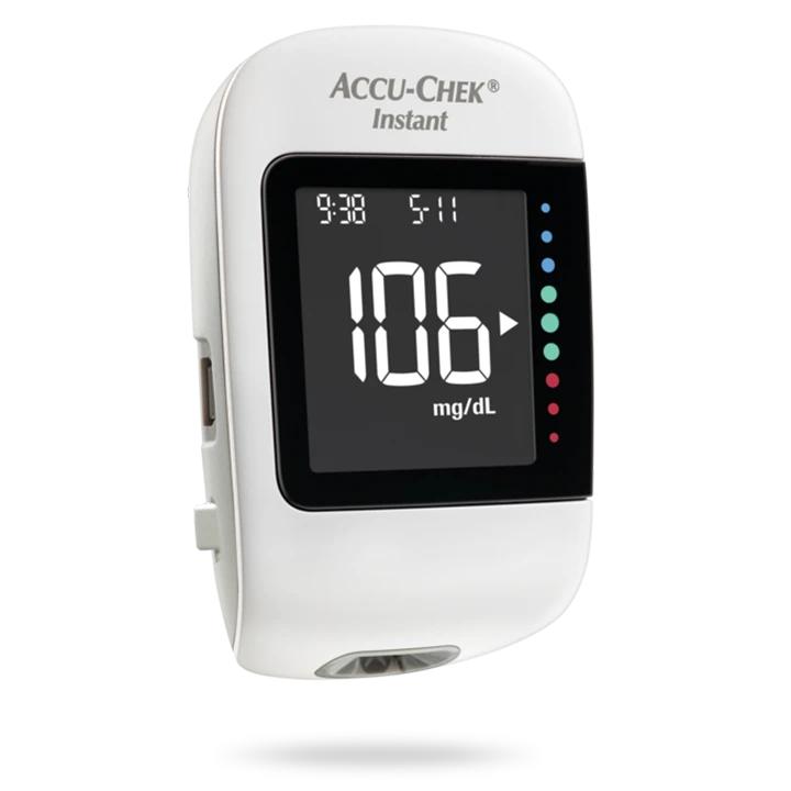 Accu-Chek Instant Blood Glucose Meter with Target Range Indicator - View 1