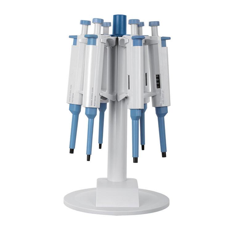 Adjustable Volume Micropipette Set with Stand - View 1