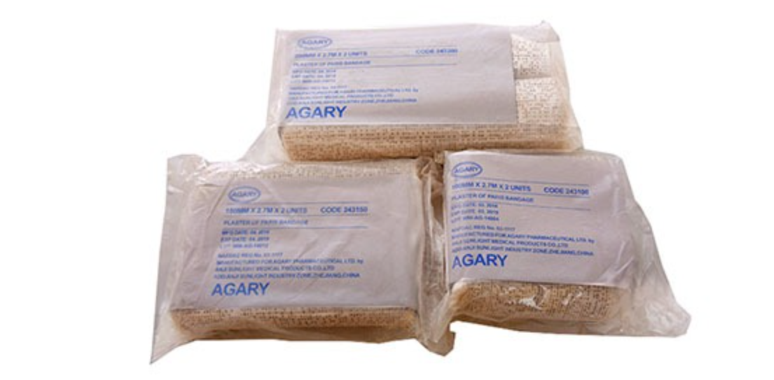 Agary Plaster of Paris (POP) Bandage 6 Inch – Orthopaedic Casting Bandage