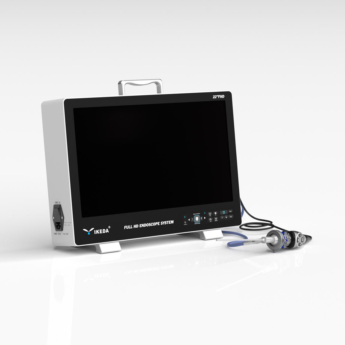 All in one portable Endoscopy system YKD-9122H + Trolley YKD-2100 - View 1