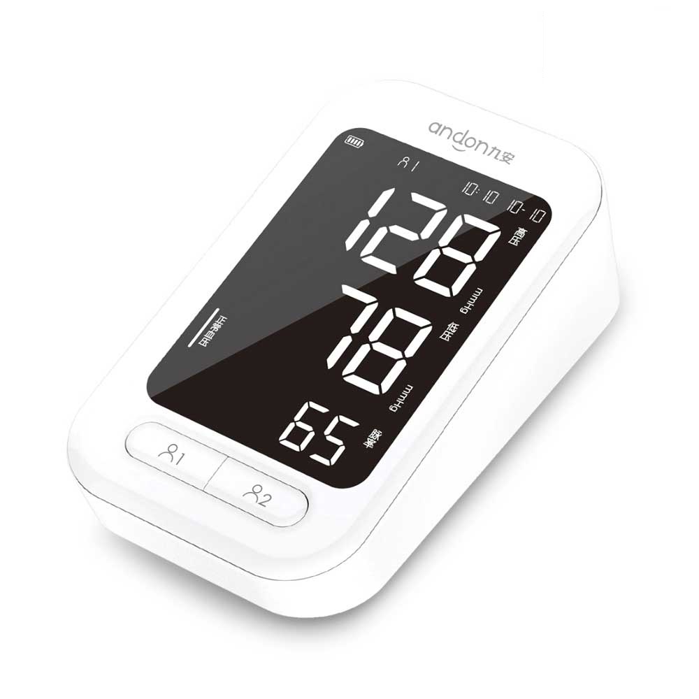 Andon KD-595 Automatic Digital Blood Pressure Monitor with Wide Cuff & Voice - View 1