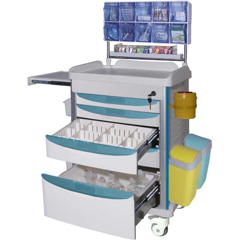 Biotech BT-B26 ABS Anesthesia Trolley / Medical Anesthesia Cart - View 1
