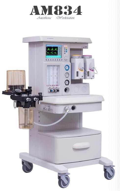 Eshero AM834 Anesthesia Machine with 2 Vaporizers – Anesthesia Workstation - View 1