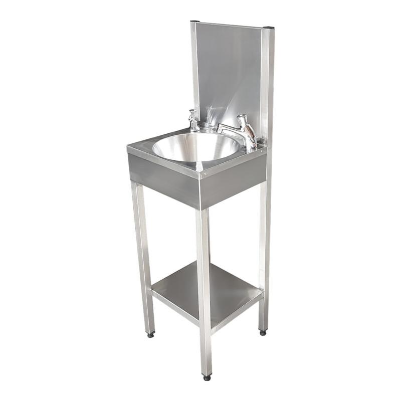 BT307-2 Stainless Steel Single Bowl Wash Hand Stand - View 1