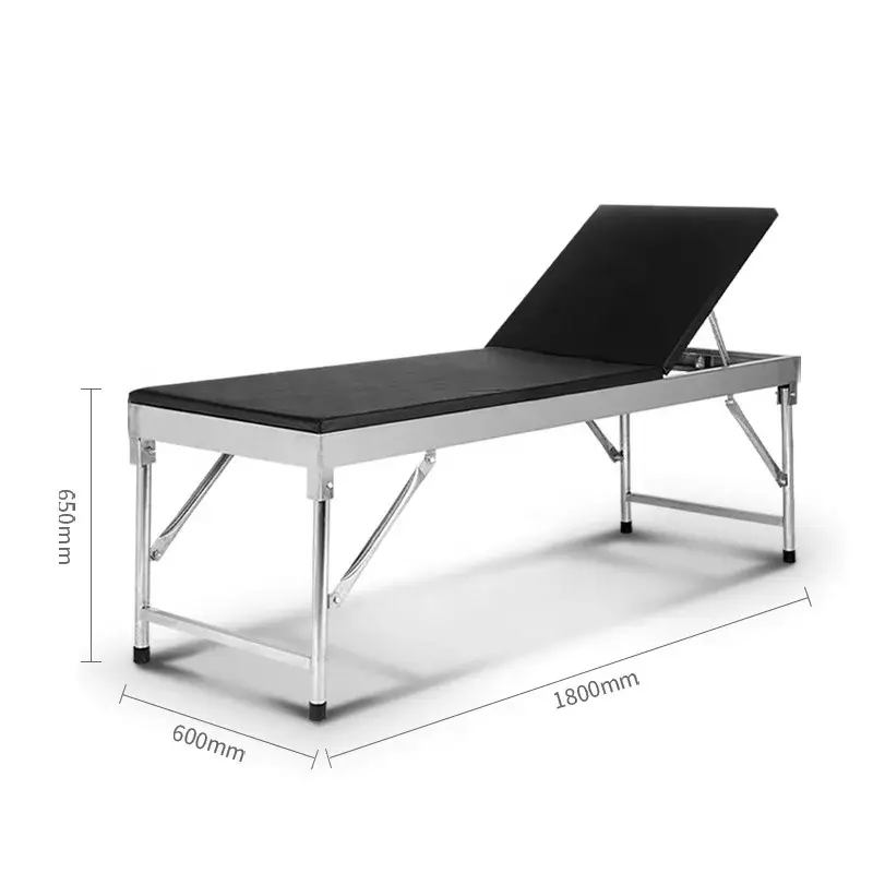 BT645 Stainless Steel Hospital Examination Table - View 1