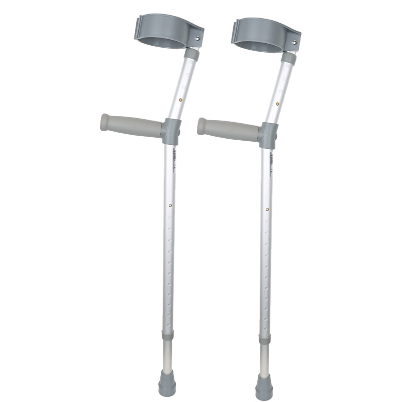 BT761 Medium Adjustable Elbow Crutches - View 1
