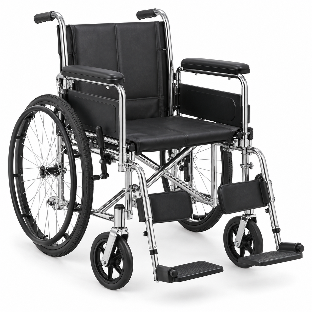 BT950 Detachable Steel Wheelchair - View 1