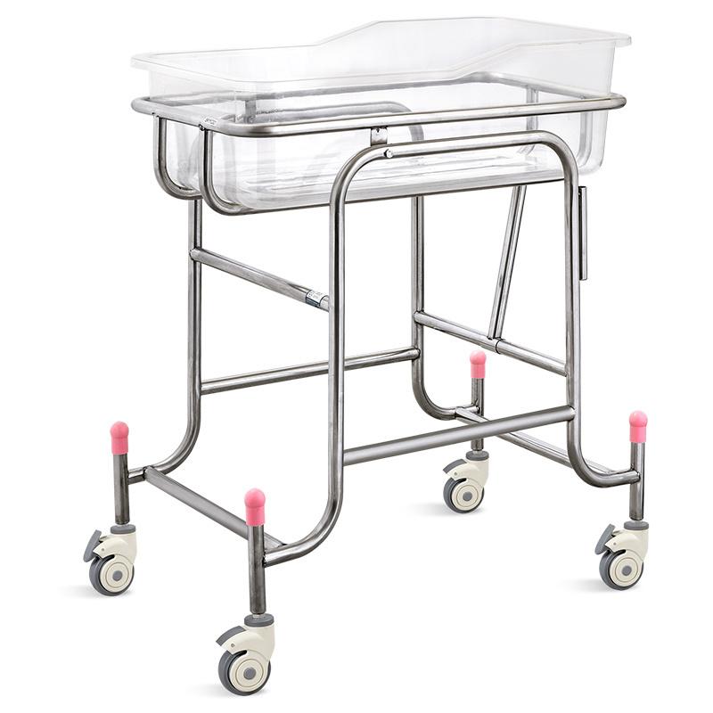 Biotech BT-A61 Hospital Baby Crib / Neonatal Cot with Mattress - View 1