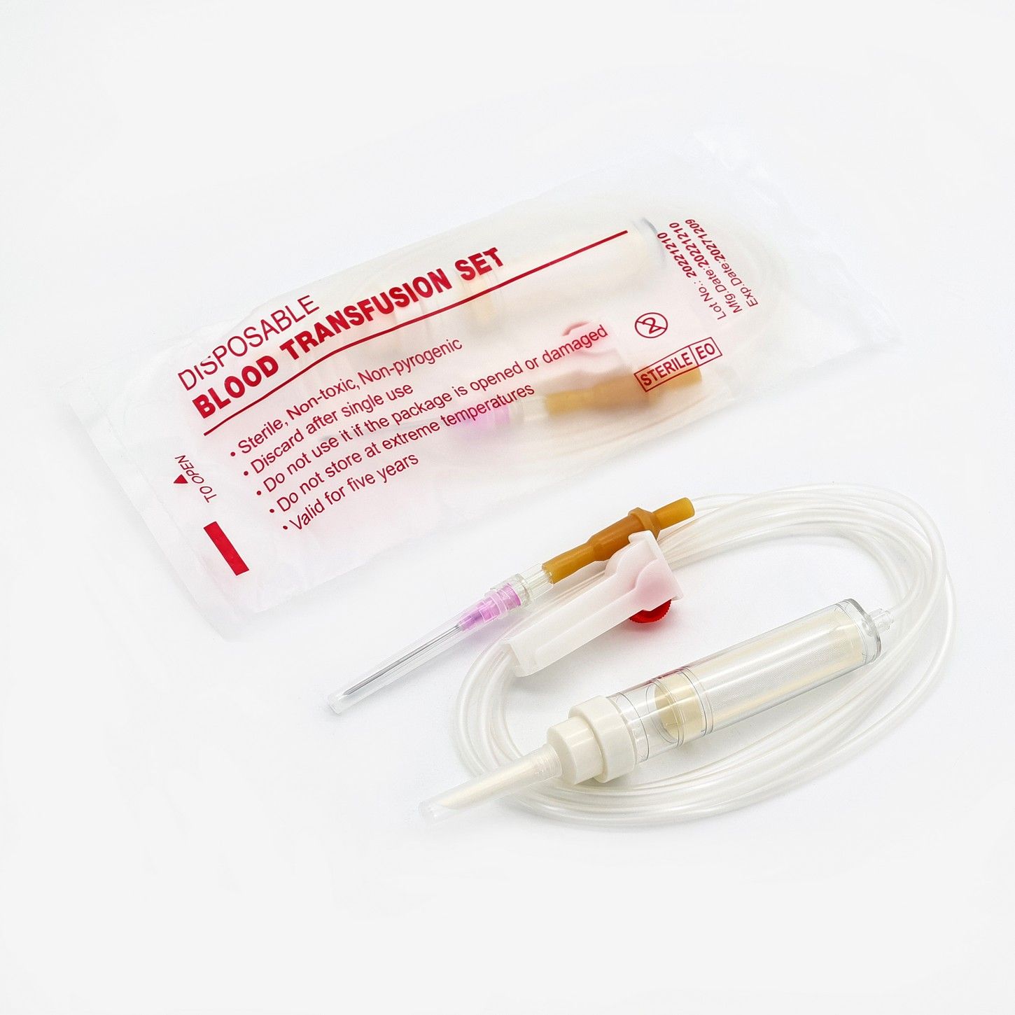 Lifesign Hypo Flow Blood Transfusion Set – Sterile Disposable Set - View 1