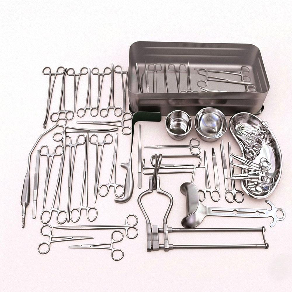 C/S Set – Caesarean Section Surgical Instrument Set - View 1