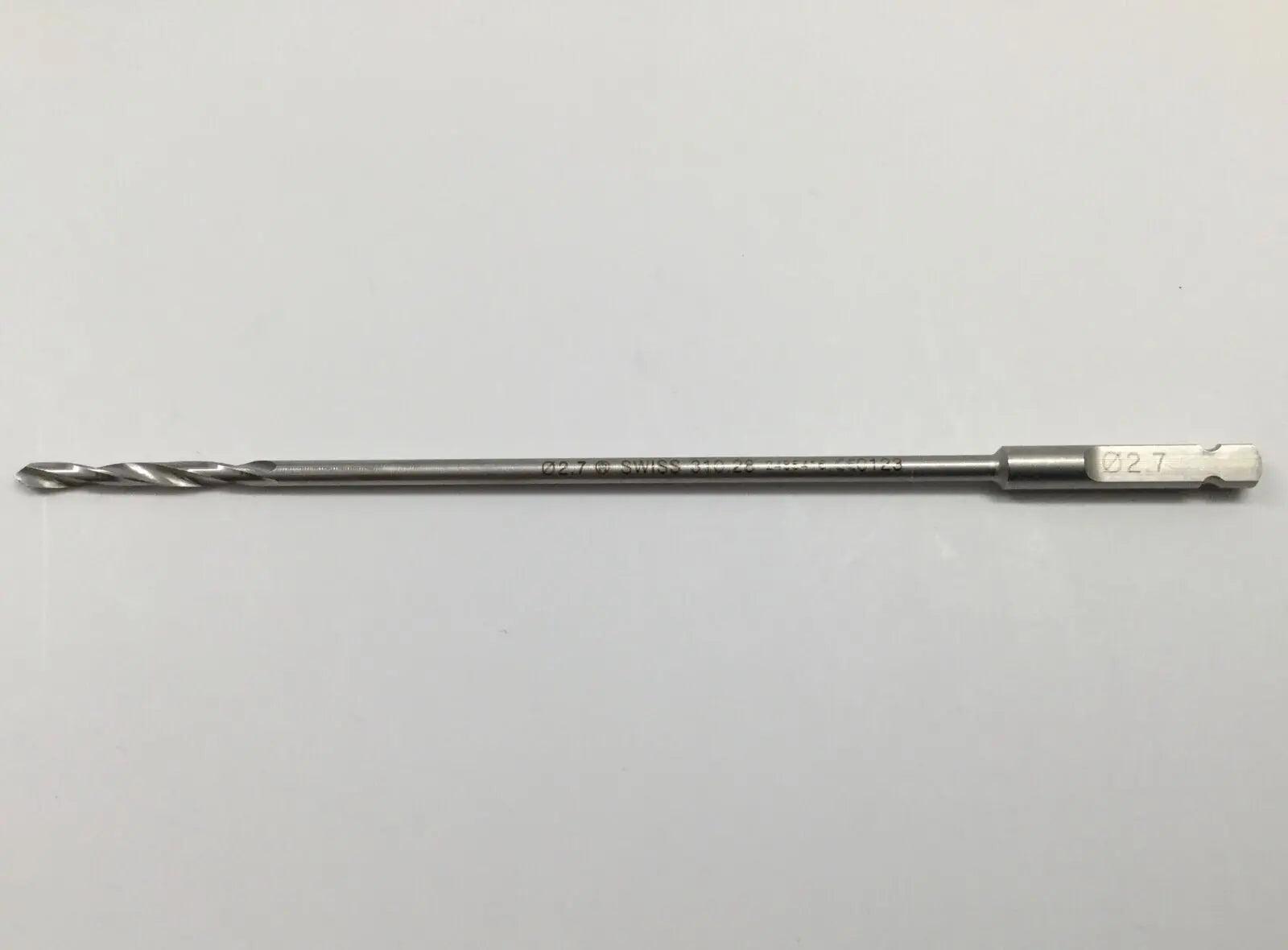 Cannulated Drill 2.7 mm × 160 mm – Guidewire Introduction Channel