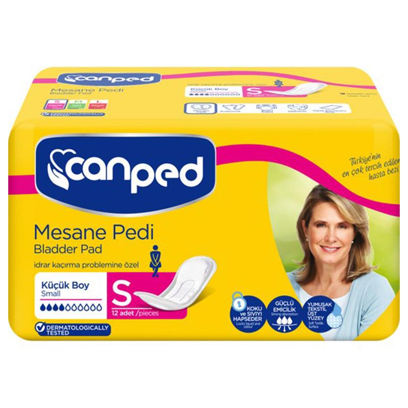 Canped T-Shaped Bladder Pad with Strip N4 Small (S) – Unisex Incontinence Pad
