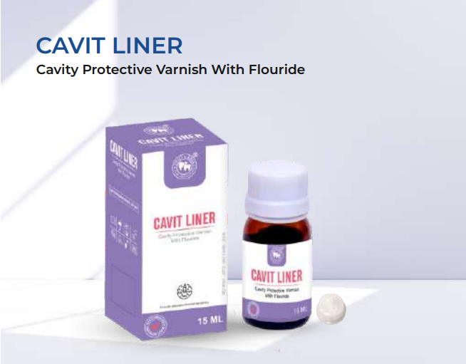 Denta Kris CAVIT LINER Cavity Protective Varnish with Fluoride