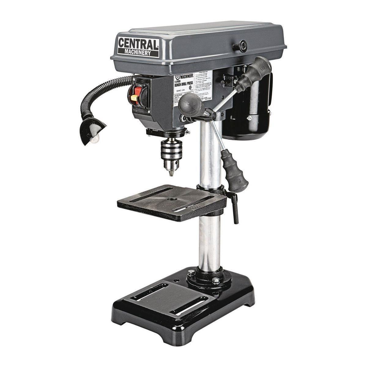 CENTRAL MACHINERY 8-Inch 5-Speed Bench Drill Press - View 1