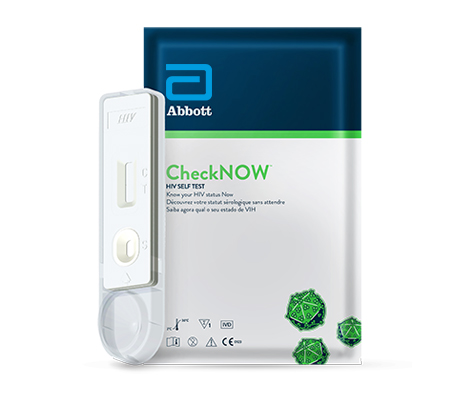 Abbott CheckNOW™ HIV Self Test Kit – HIV-1/2 Antibody Test