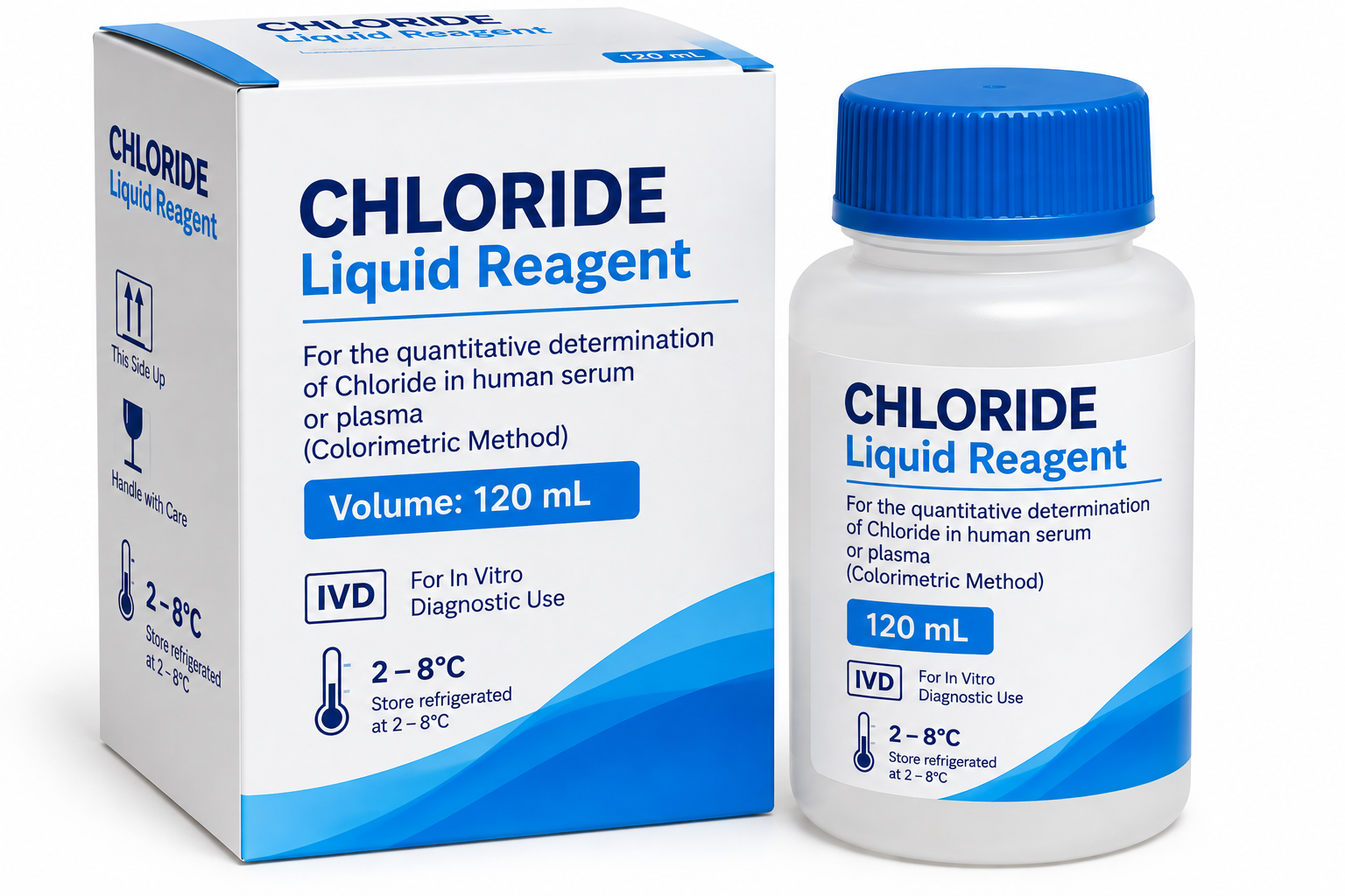 Chloride Liquid Reagent 120 mL – 2–8°C - View 1