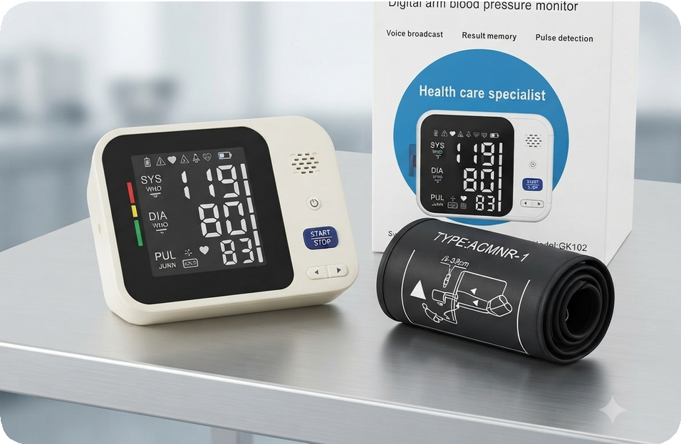 Classic Style-GK102 Health Care Specialist Digital BP Monitor - View 1