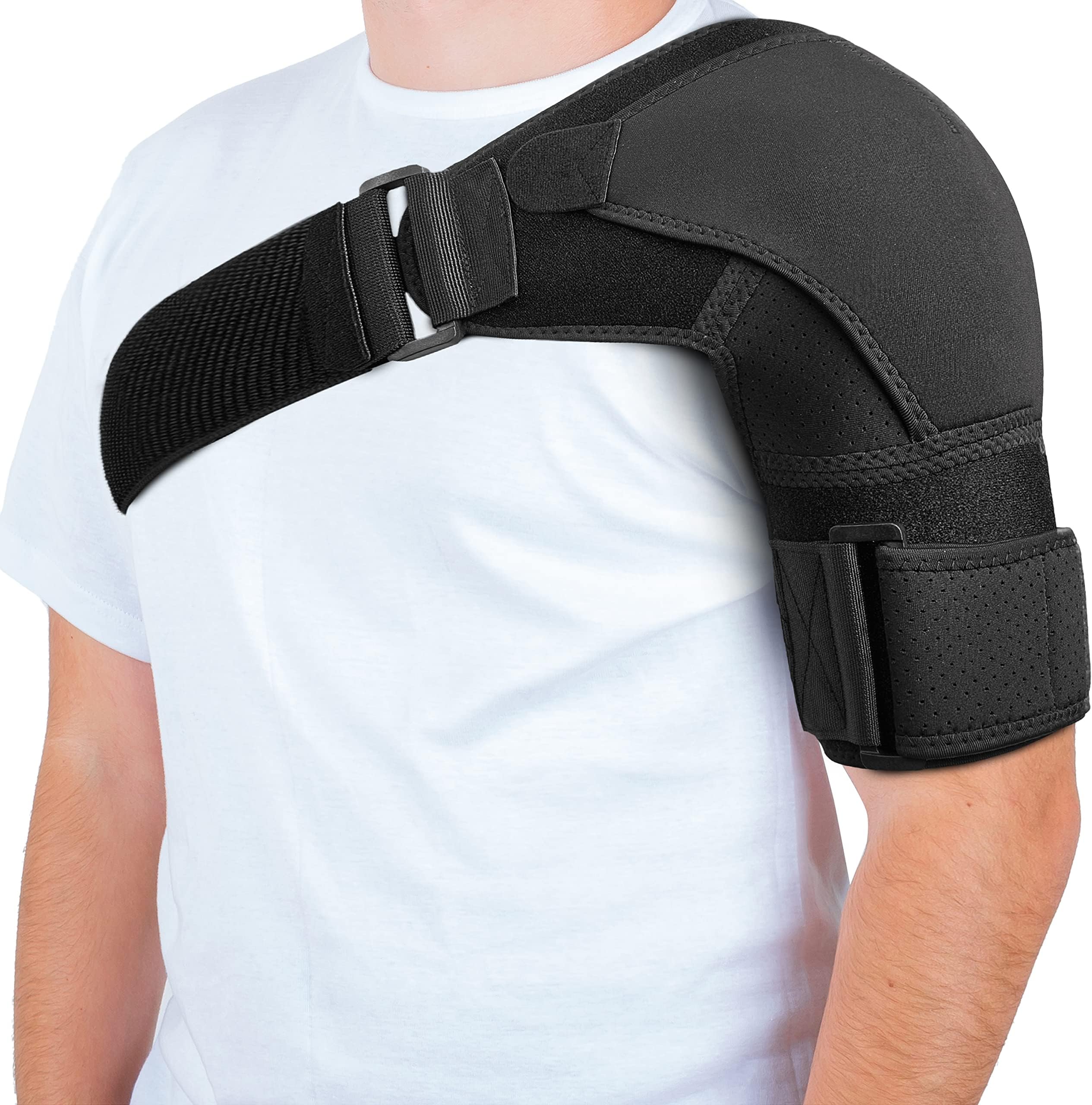 Compression Shoulder Brace – Adjustable Shoulder Support - View 1