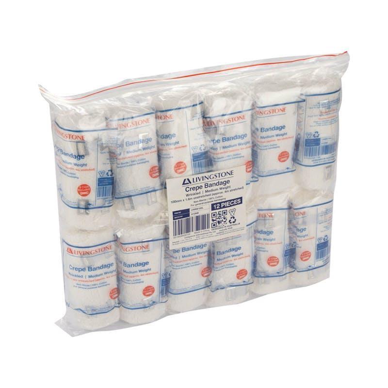 Crepe Bandage 6 Inches – 12 Rolls per Pack - View 1