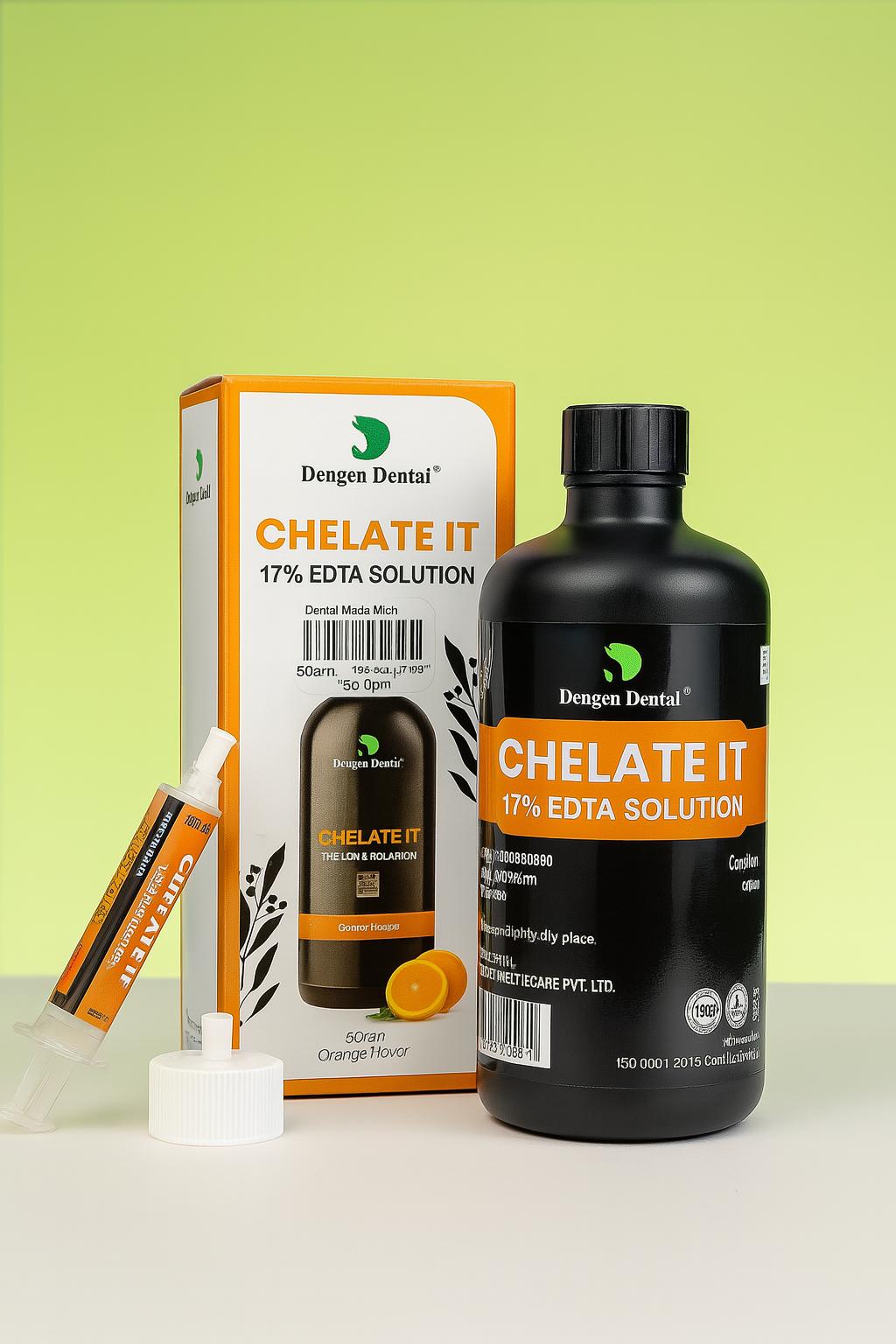 Dengen Dental Chelate It 17% EDTA Solution – Root Canal Chelating Agent - View 1