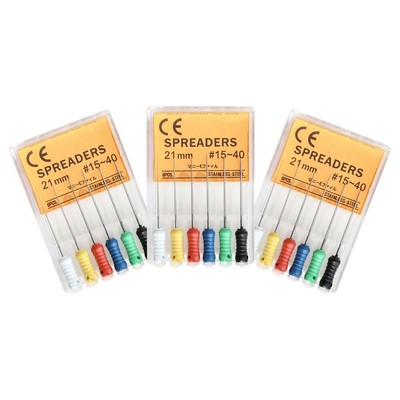 Dental Endodontic Finger Spreaders – Root Canal Gutta-Percha Spreader Set