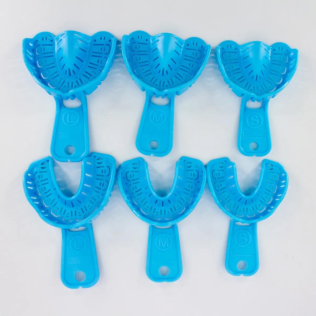 Dental Impression Trays Set of 6 – Upper & Lower Trays