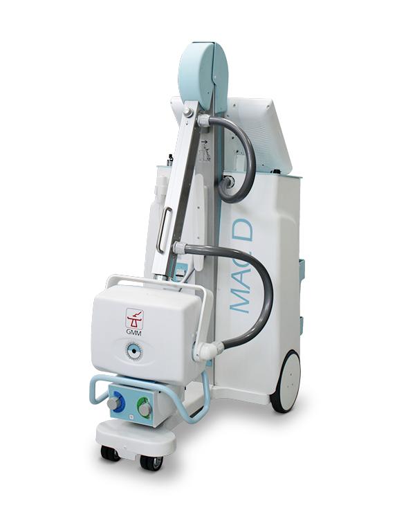 GMM MAC D 425mA Digital Mobile X-Ray Machine - View 1