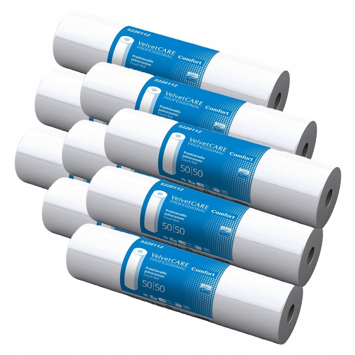 Disposable Medical Couch Roll 50 × 50cm – 12 Rolls per Pack