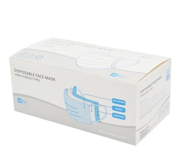 Disposable Nose Mask – Protective Face Mask 1 Box