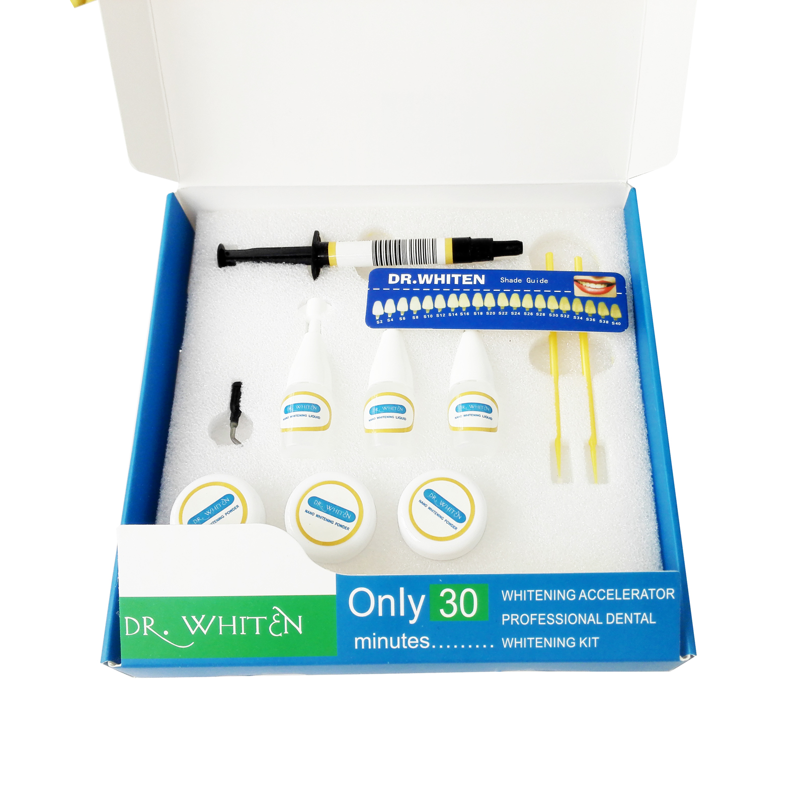 Dr.Whiten Professional Dental Teeth Whitening Kit – 30 Minutes