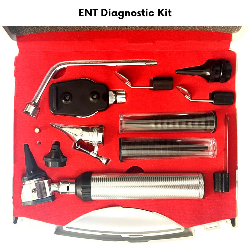ENT Diagnostic Instrument Set for Ear Nose and Throat Examination - View 1