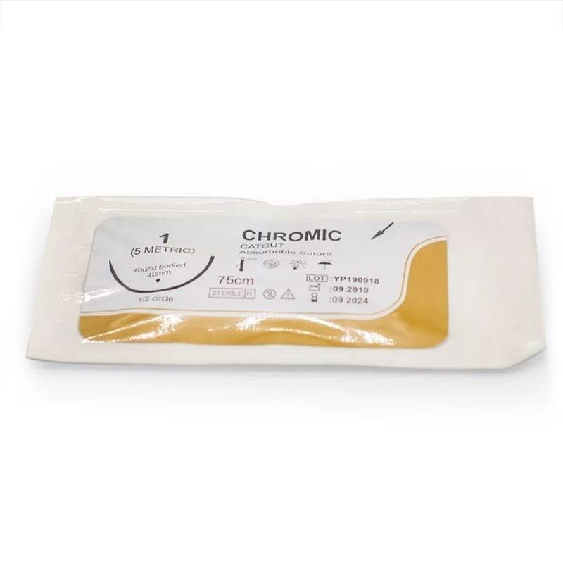 EPIC Height Chromic Catgut Suture Size 1 - 50 Packets Carton