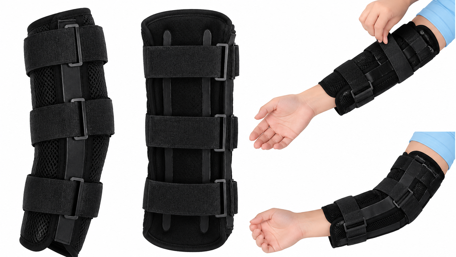 Elbow Fixation Brace for Immobilization and Joint Support - View 1