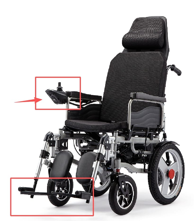 Kemberly Electric Wheelchair – Powered Mobility Chair - View 1