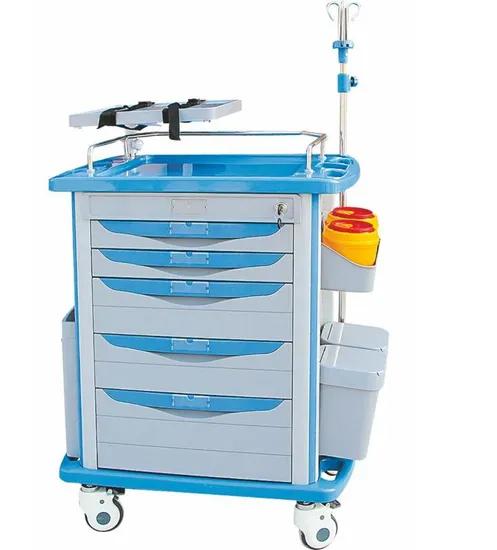 Hospital Emergency Trolley (Crash Cart) - View 1